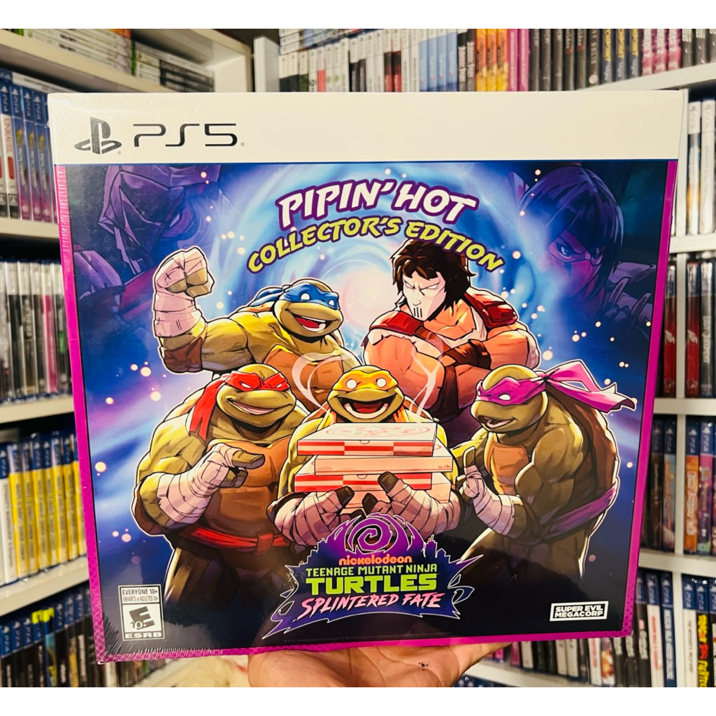 Đĩa Game PS5 : Teenage Mutant Ninja Turtles: Splintered Fate Pipin’ Hot Collector’s Edition
