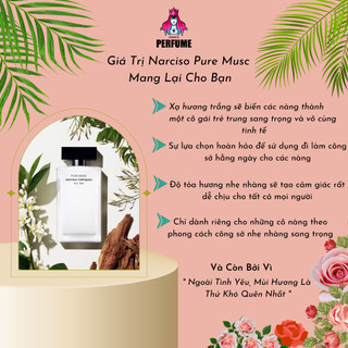Nước Hoa 𝑵𝒂𝒓𝒄𝒊𝒔𝒐 𝑹𝒐𝒅𝒓𝒊𝒈𝒖𝒆𝒛 𝑭𝒐𝒓 𝑯𝒆𝒓 𝑬𝒅𝒑 /𝑬𝒅𝒕 / 𝑷𝒖𝒓𝒆 𝑴𝒖𝒔𝒄 / 𝑭𝒐𝒓𝒆𝒗𝒆𝒓