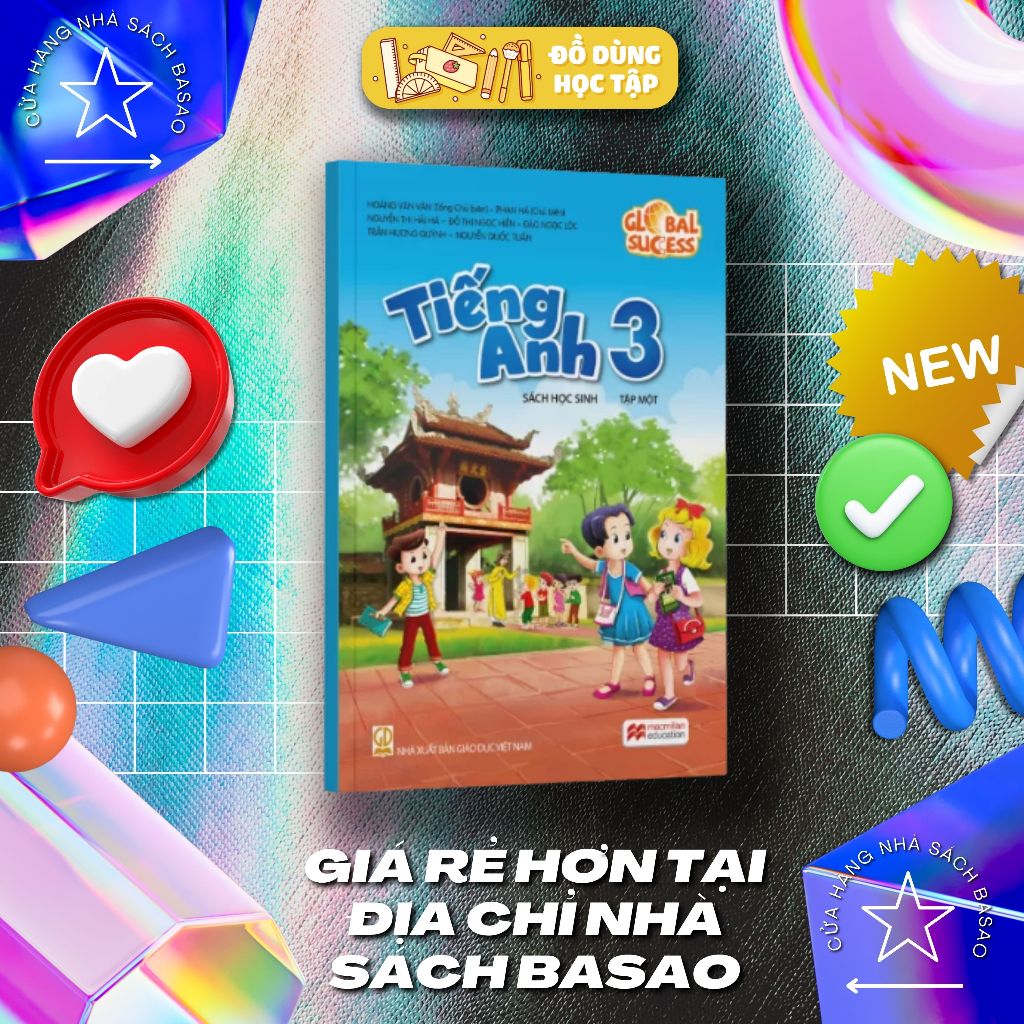 Tiếng Anh Lớp 3 Global Success - Bài Học