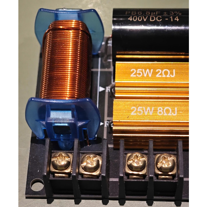 Mạch Phân Tần Loa 2 Đường Tiếng AD110 250W HIFI – Crossover Treble Bass 4/8 Ohm Linh Kiện Cao Cấp