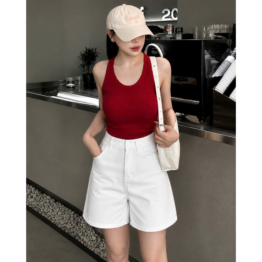 Quần Jean Ngố Bigsize Nữ Lưng Cao Quần Đùi Dài Trẻ Trung Ống Rộng Q582/Q583/Q584/Q586 | BigBuy360 - bigbuy360.vn