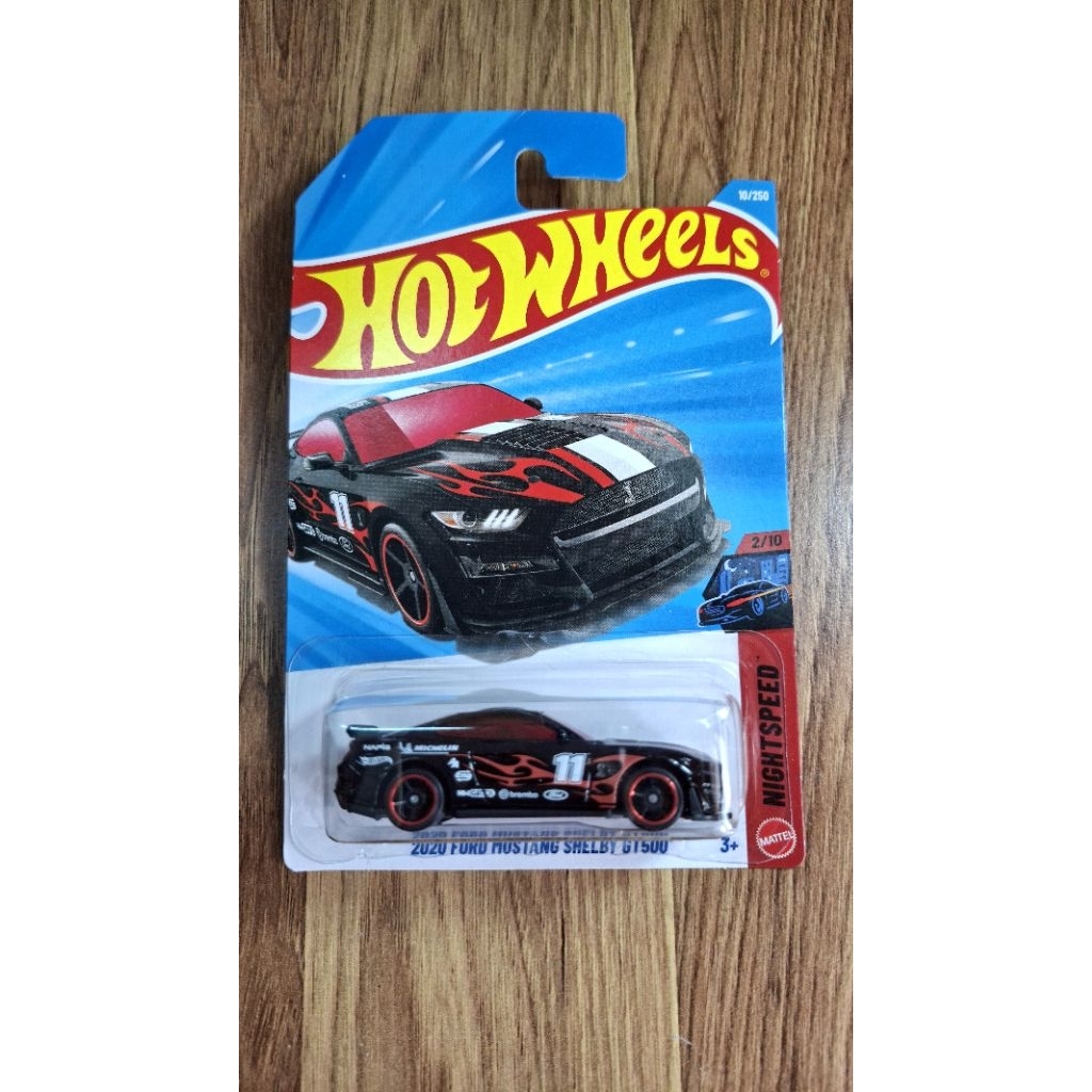 Xe mô hình Hot Wheels 2020 Ford Mustang Shelby GT500