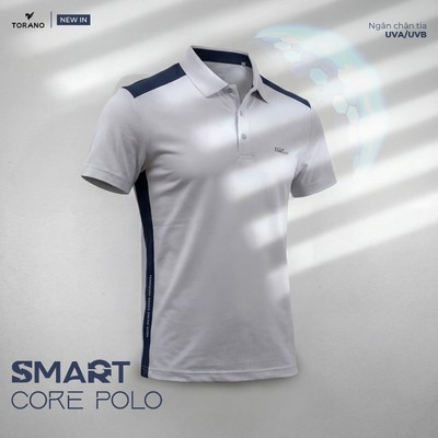 Áo polo nam thể thao SMART CORE POLO TORANO ngắn tay form chuẩn phong cách lịch sự – nam tính HSTP303
