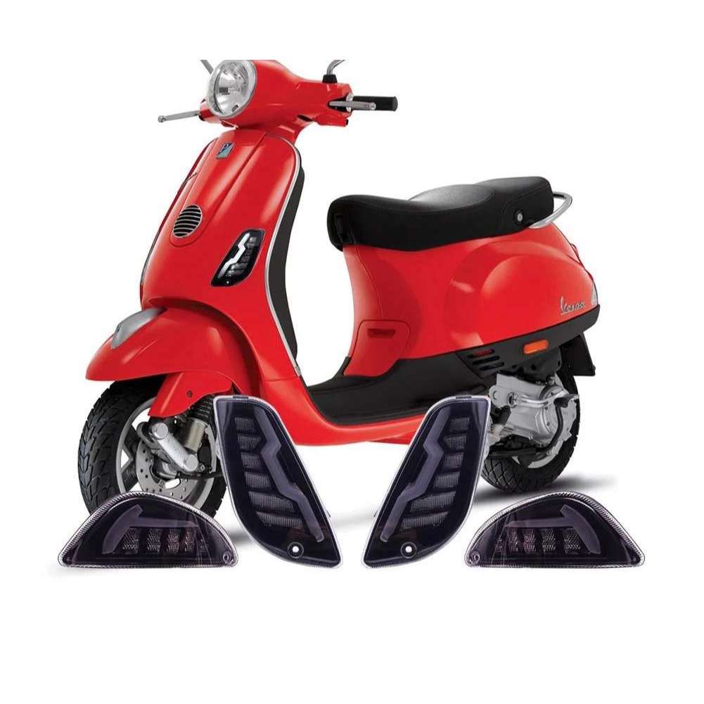 XI NHAN KIỂU LEVEL10 SMOKE/CLEAR VESPA LX LXV S