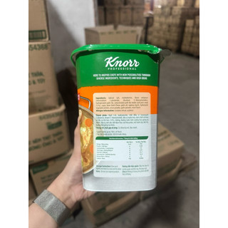 KNORR CỐT NỀN CÔ ĐẶC THỊT HEO 1,5KG