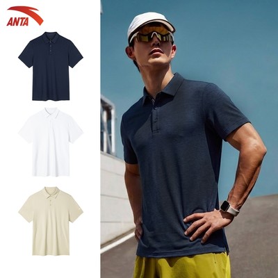 Áo polo nam Thời trang thể thao ANTA Tập Gym Pickleball Cầu Lông TennisThoáng Khí, Nhanh Khô 1524C7167AU