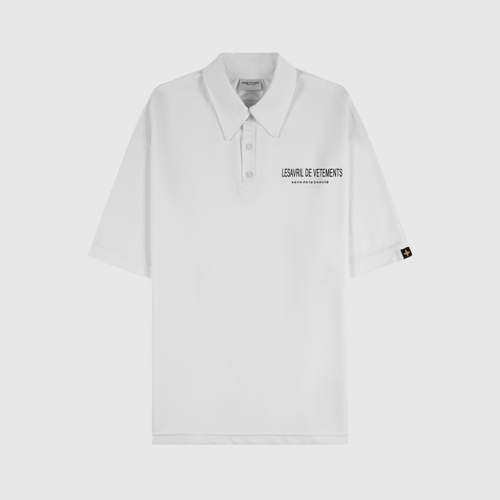 Áo Thun Cổ Trụ Brand Name Polo Shirt - Lesavril de Vetements