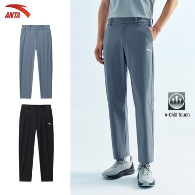ANTA Nam Advanced Run Quần dài vải dệt vải lạnh nhanh khô Woven Cropped Pants 9526B7512