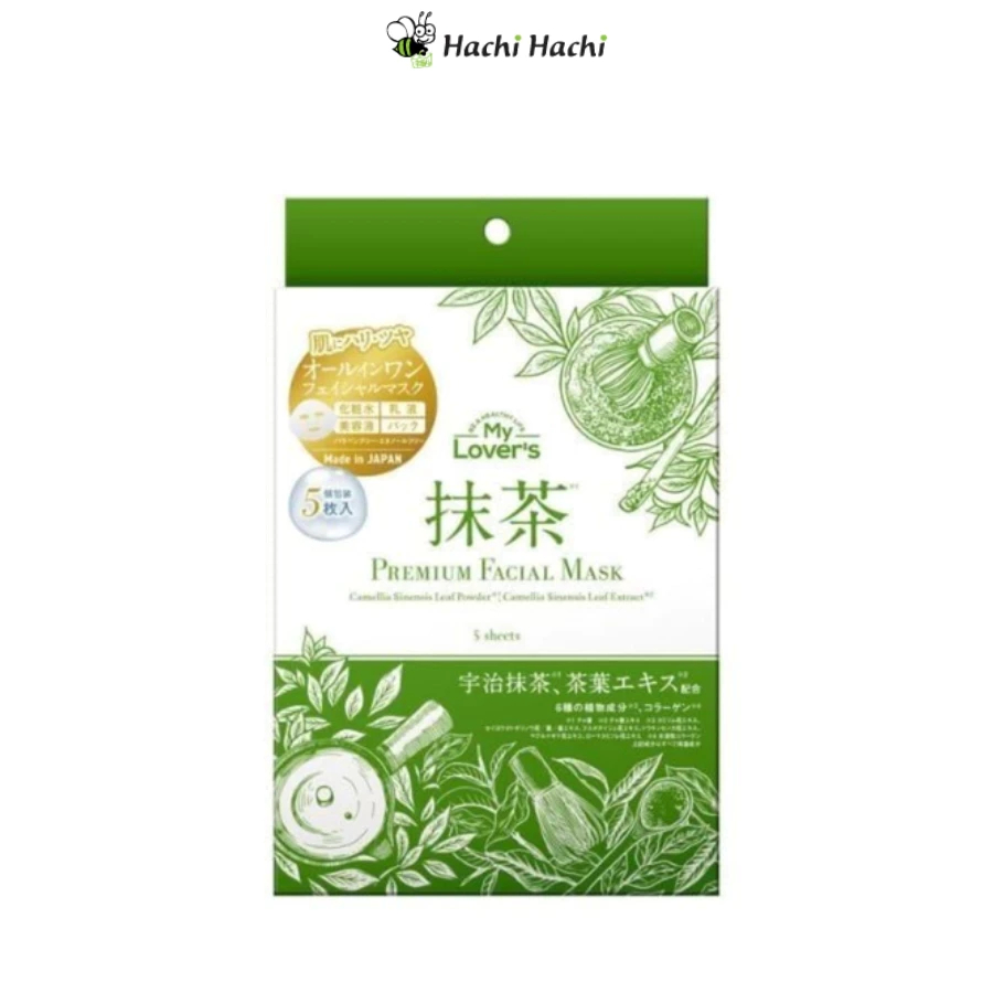 [QUÀ TẶNG KHÔNG BÁN] Mặt nạ trà xanh My Lover’s Matcha 1 miếng