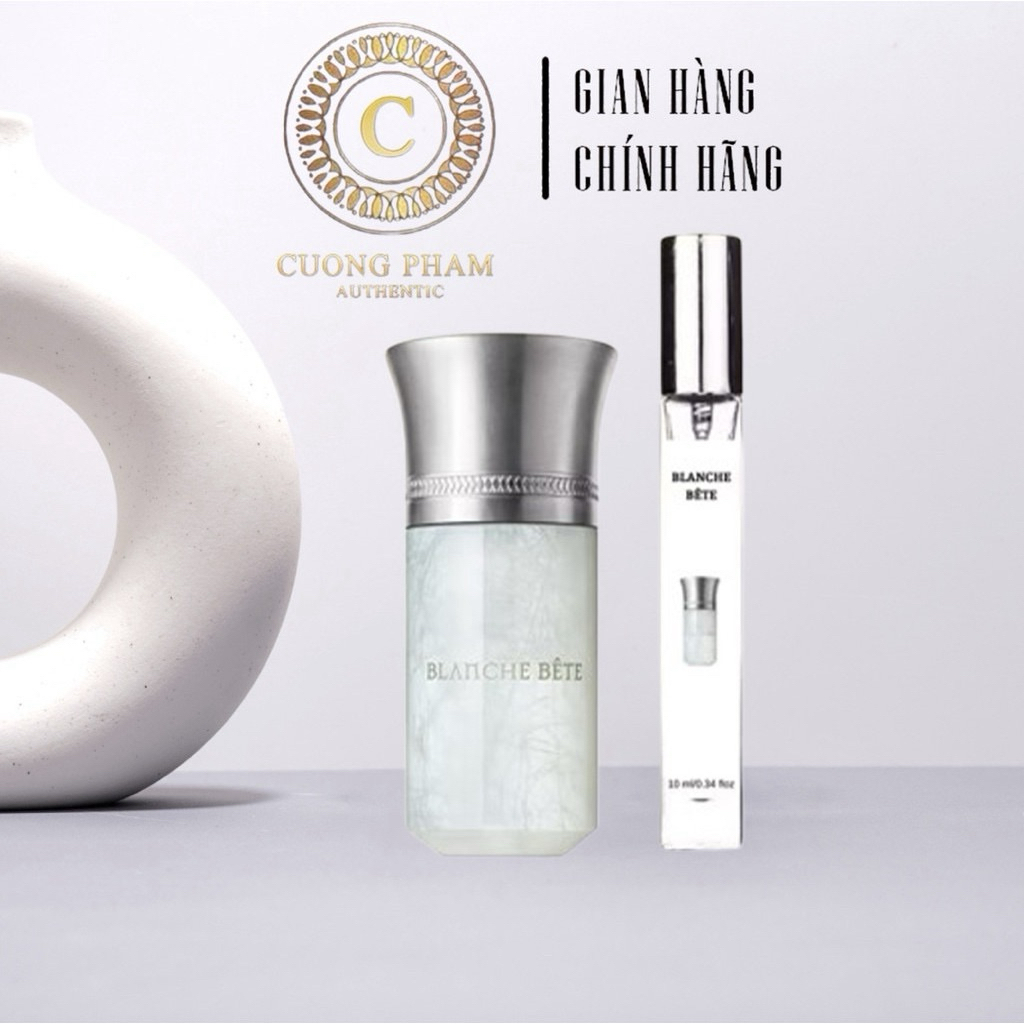 (AUTH) Nước Hoa Unisex Nước Hoa Blanche Bête Chiết 10ml