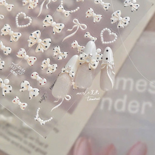 Sticker Nơ Dán Móng Cao Cấp-Giá 1 Tấm