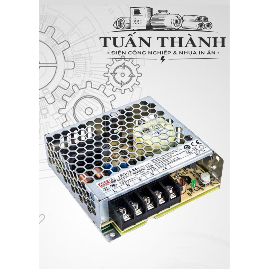 Nguồn 24VDC 75W LRS-75-24