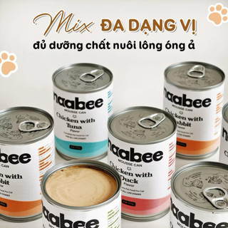 [COMBO 6 LON ] Pate dành cho mèo mọi lứa tuổi ( CATCHY ,KUCINTA,YUMI,LOCAL ) lon 400 gram