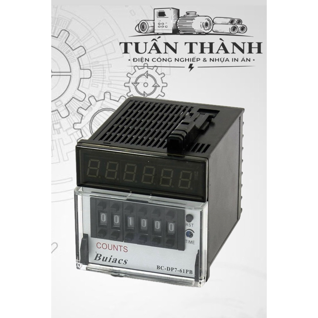 Counter Đồng Hồ Đếm Sản Phẩm BC-DP7-61PB Hiệu Buiacs