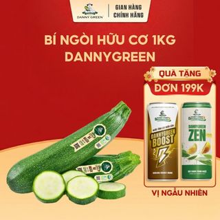 Bí Ngòi Hữu Cơ DannyGreen | Bí Non Mềm Ngọt| Rau Củ Hữu Cơ Sạch Chuẩn Quốc Tế, Giao Nhanh Tận Vườn