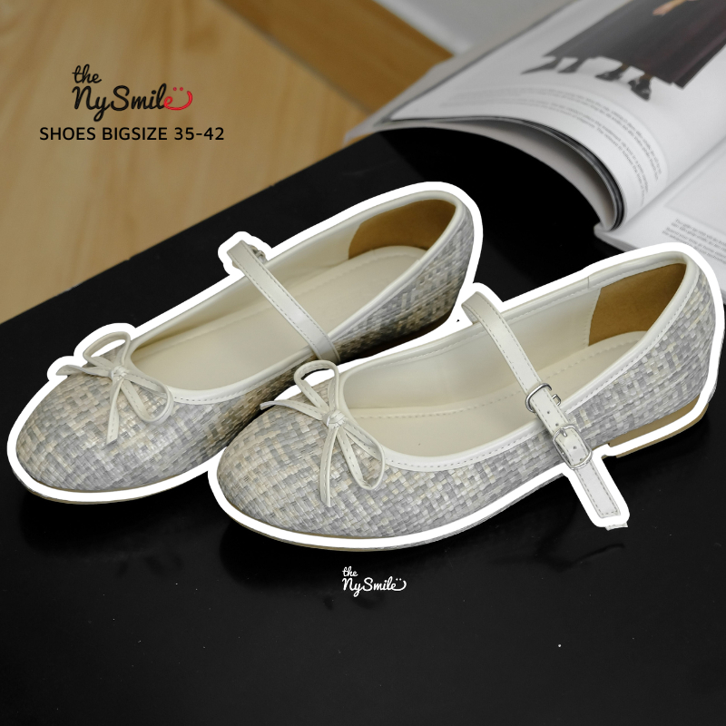 Giày nữ bigsize (35-42) GIÀY BÚP BÊ mang đi làm đi tiệc - The Nysmile - SUMI