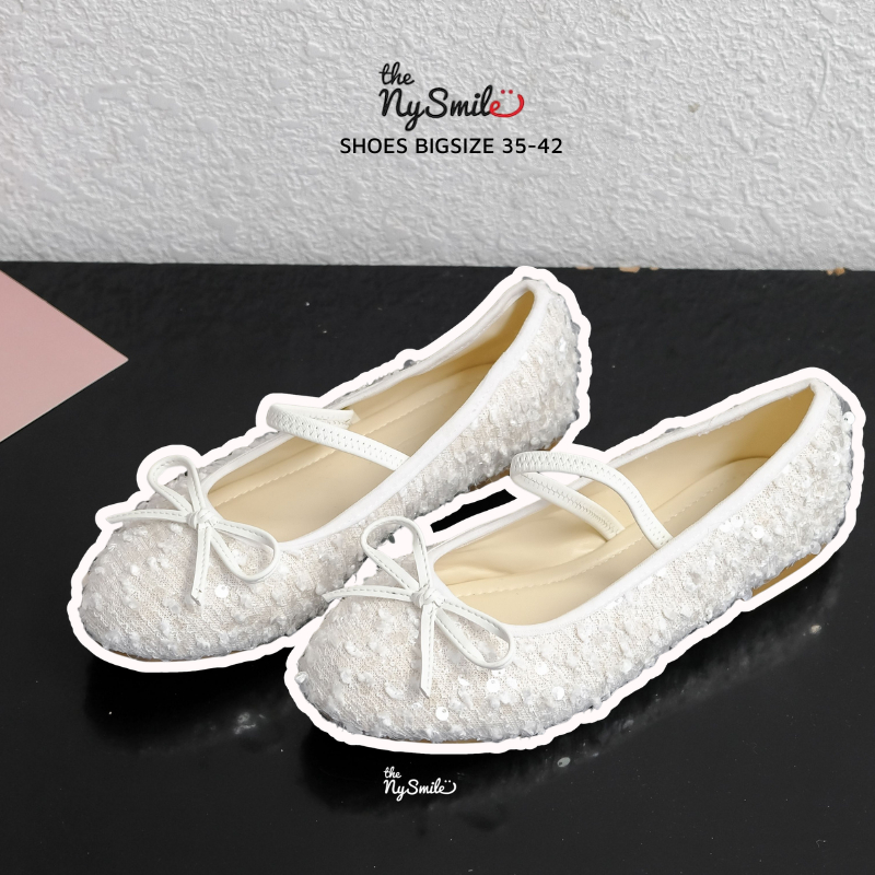 Giày búp bê 1cm BIGSIZE (35-42) - The Nysmile - HELY