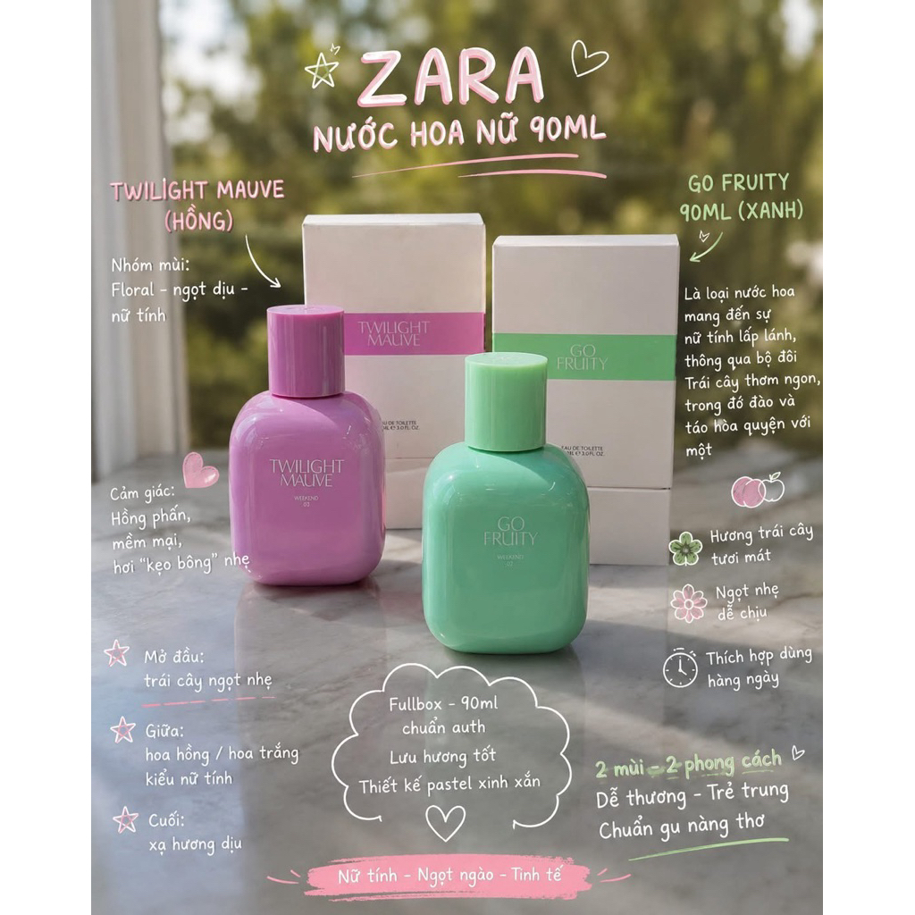 Nước hoa Zara 90ml (tem phụ store Trung)