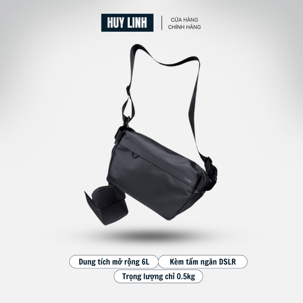 Ulanzi PB008 Light Junior Túi đựng máy ảnh đeo chéo chống nước siêu nhẹ - Dung tích 6L cho máy ảnh 3
