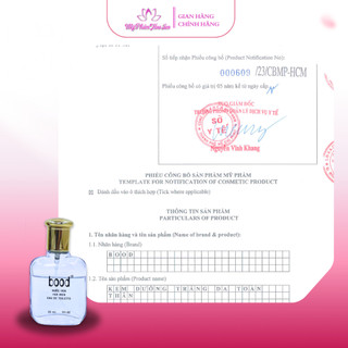 Nước hoa Bood 30ml - Hương bạc hà, mát mẻ, phóng khoáng