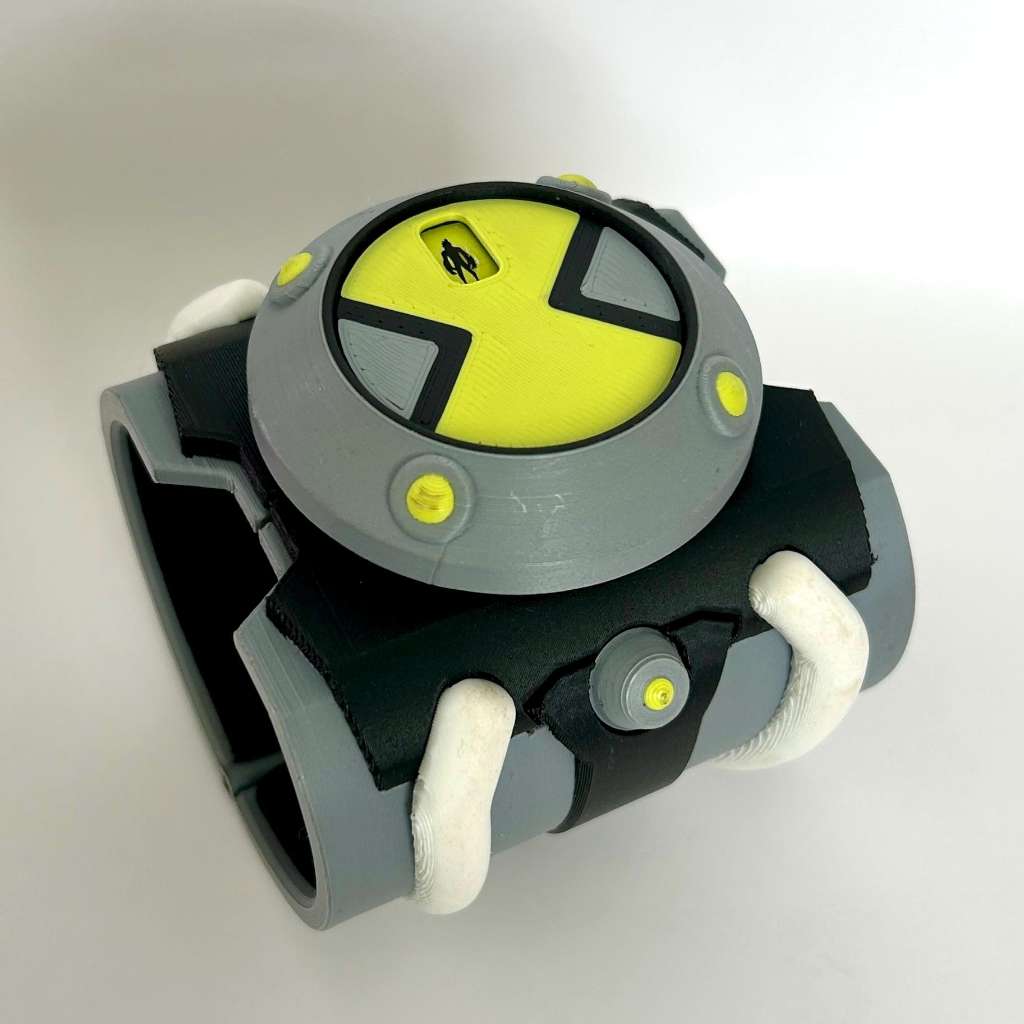 Ben 10 Omnitrix Inspired Watch | 3D Printed Cosplay Prop | Wearable Omnitrix Replica | Custom Geek G