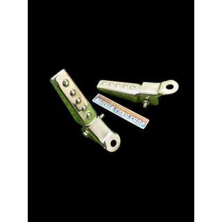 Cặp Gác Chân Phụ Inox Bậc Bi Siu Cứng chế gắn các dòng xe máy