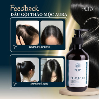 Dầu Gội Bồ Kết Aura Non Silicone
