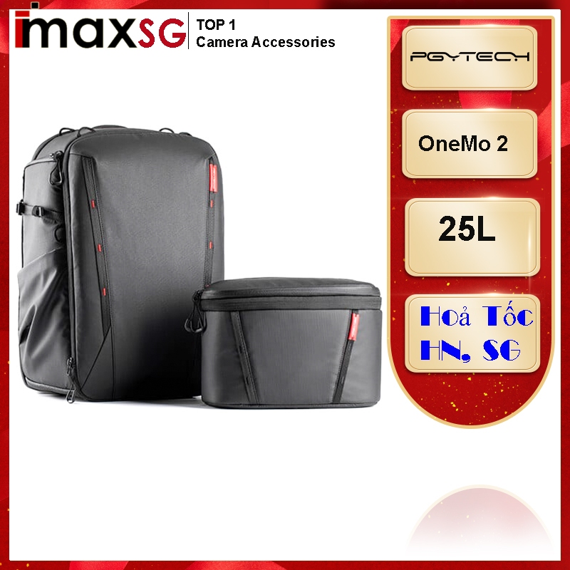 BALO MÁY ẢNH PGYTECH ONEMO 2 25L + TÚI ĐEO CHÉO, TWILIGHT BLACK