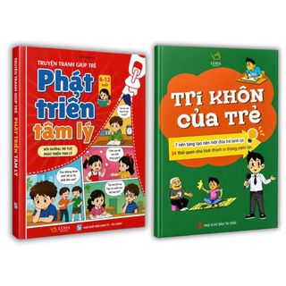 Sách - Combo 2c: Trí Khôn Của Trẻ Và Truyện Tranh Giúp Trẻ Phát Triển Tâm Lý (Lẻ Tùy Chọn)