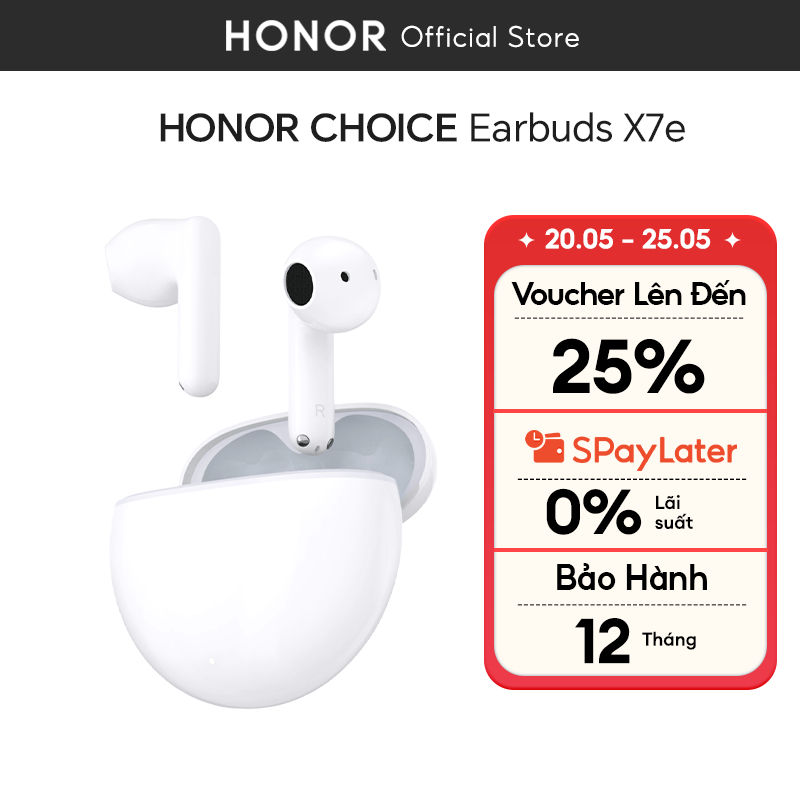 Tai Nghe Bluetooth Honor Choice Earbuds X7e | Bán mở, khử tiếng ồn chủ động | Chống bụi và nước IP54 | BigBuy360 - bigbuy360.vn
