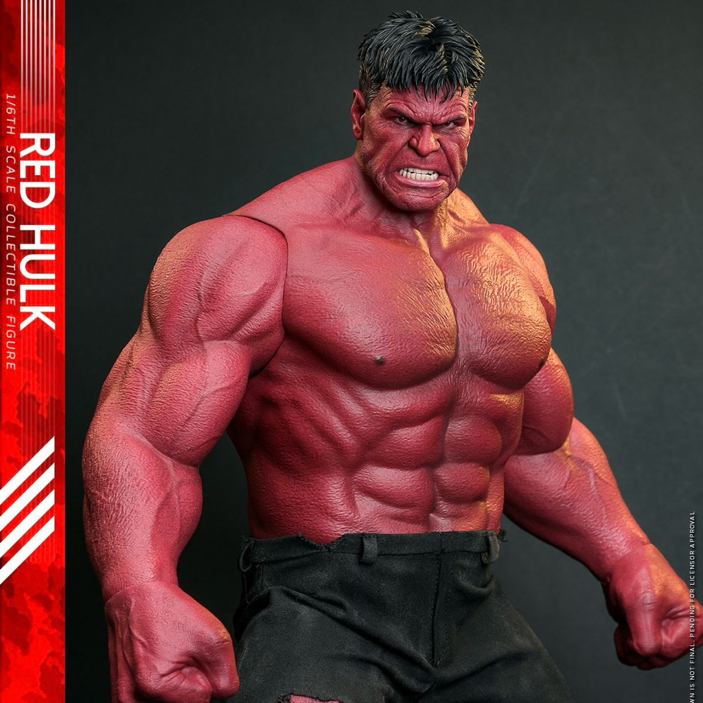 HotToys MMS797 Captain America: Brave New World - Red Hulk