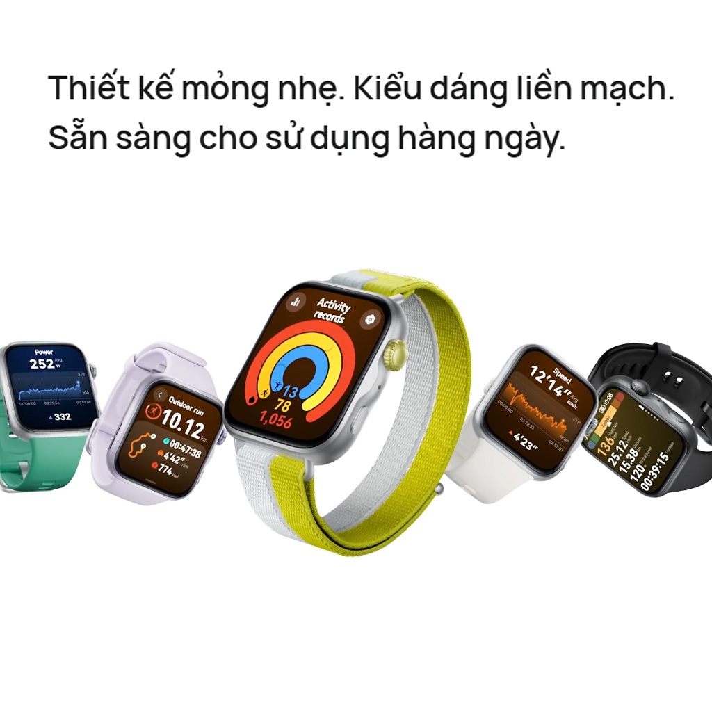Đồng Hồ Thông Minh HUAWEI WATCH FIT 5 Pro| Titanium&Kính Sapphire2.5D| Nghiên Cứu Nguy Cơ Tiểu Đường | BigBuy360 - bigbuy360.vn