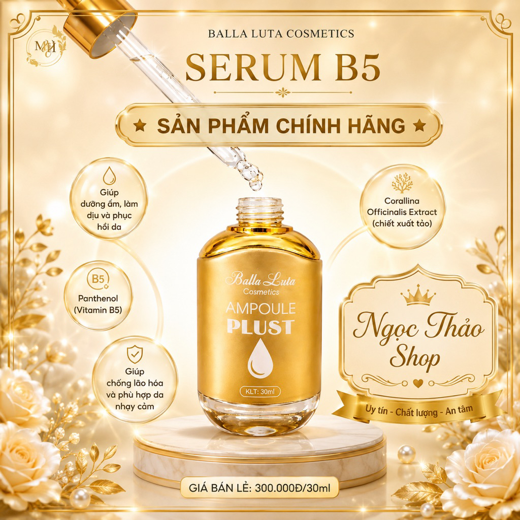 serum B5 Balla luta Cosmetics Ampoule Plust (mẫu mới)