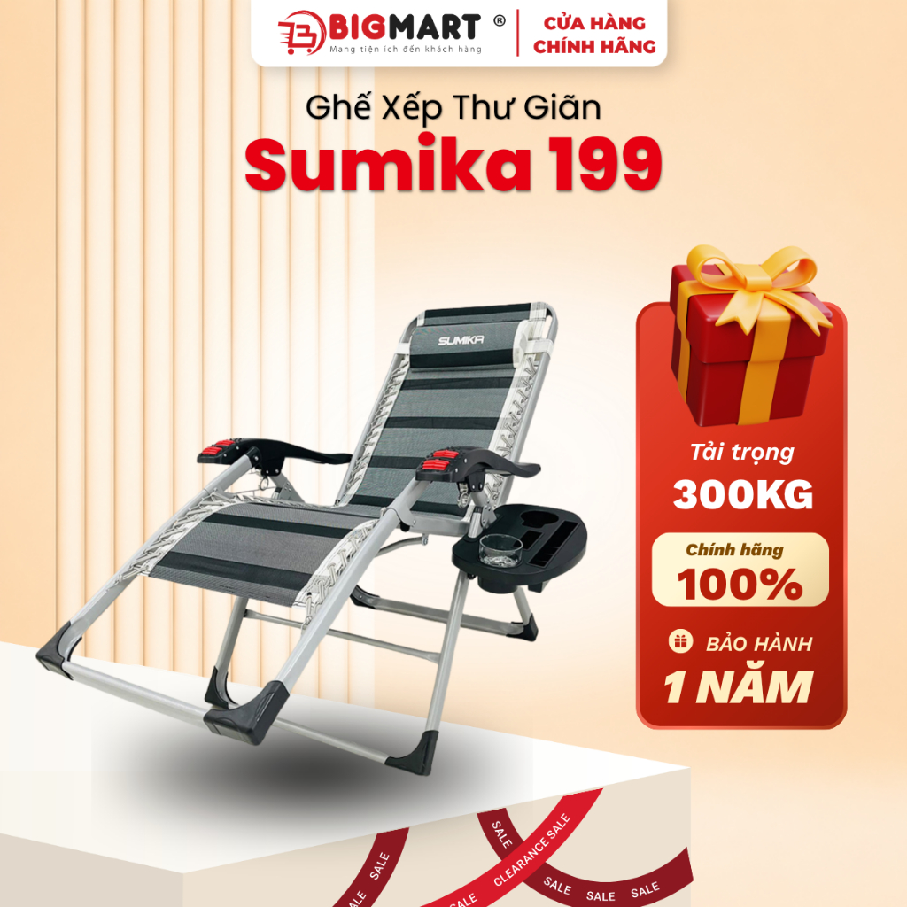 Ghế Xếp Thư Giãn Sumika 199