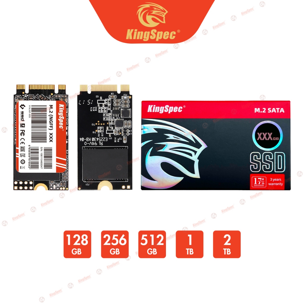 Ổ cứng SSD KingSpec M2 SATA3 2242 6GB/s [ NT - Series 2242 ] - Hàng Chính Hãng