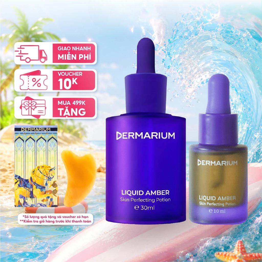 [Top Value] Serum giảm mụn Dermarium Liquid Amber (10ml/30ml)