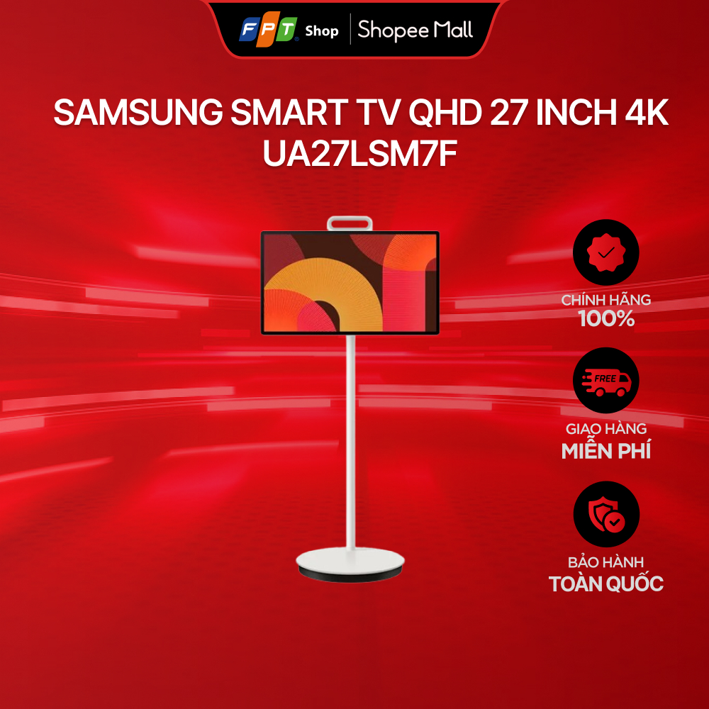 [Model 2026] Samsung Smart TV QHD 27 inch 4K UA27LSM7F