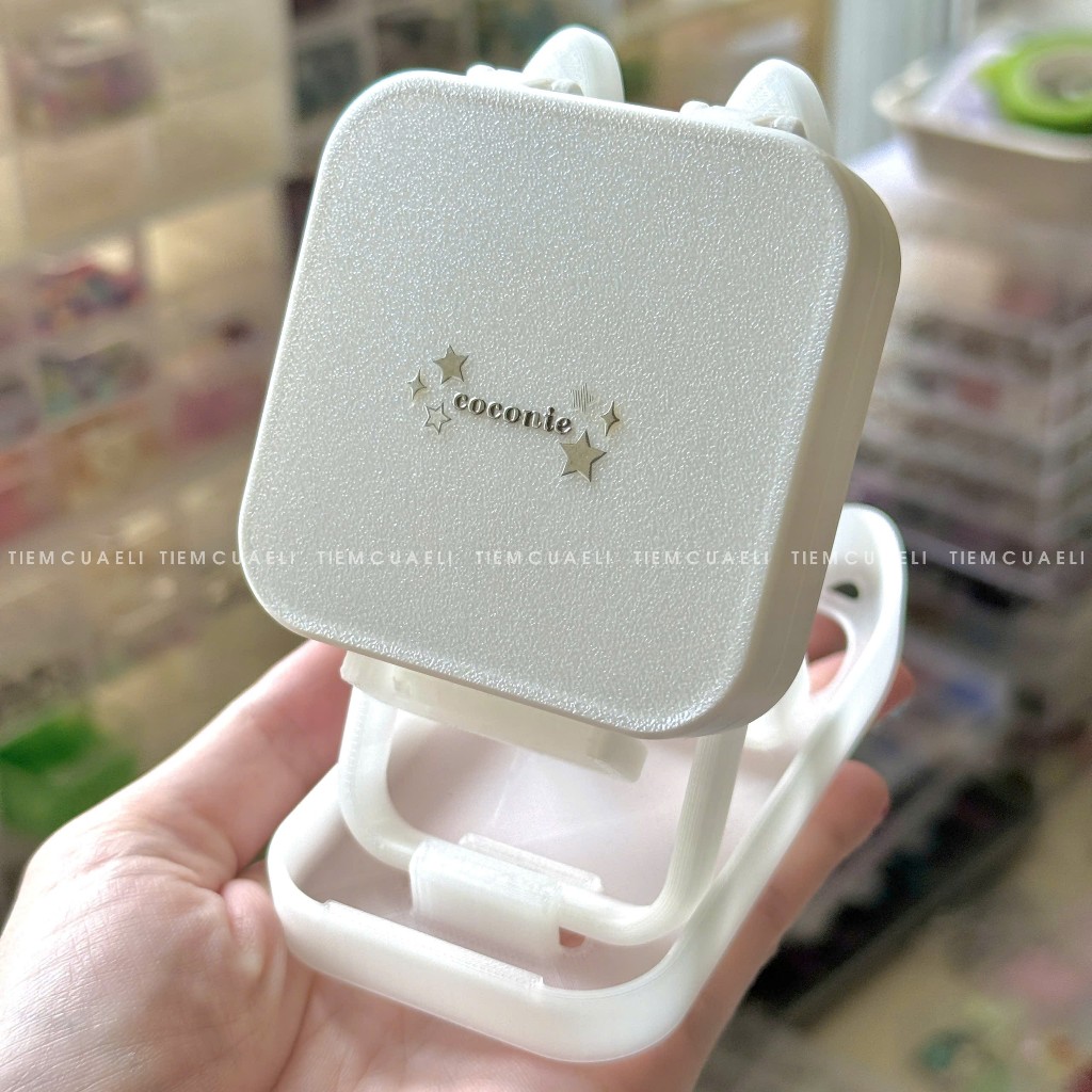 (FREE dán tên) Hộp cuộn tai nghe dây EarPods nắp nam châm | Hộp đựng tai nghe tiện lợi | by Eli | BigBuy360 - bigbuy360.vn