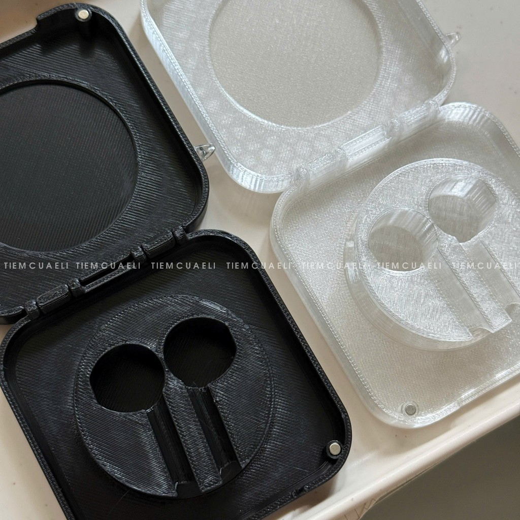 (FREE dán tên) Hộp cuộn tai nghe dây EarPods nắp nam châm | Hộp đựng tai nghe tiện lợi | by Eli | BigBuy360 - bigbuy360.vn