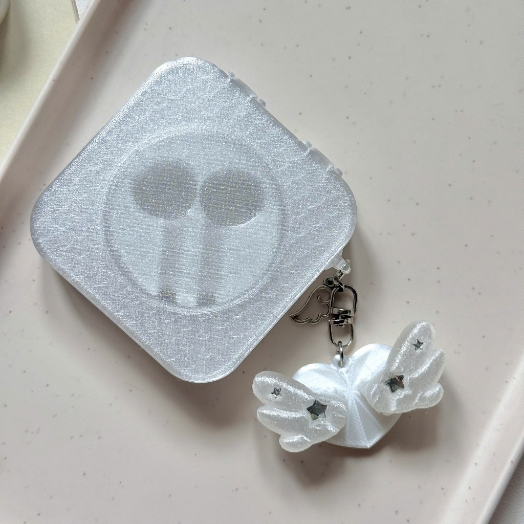 (FREE dán tên) Hộp cuộn tai nghe dây EarPods nắp nam châm | Hộp đựng tai nghe tiện lợi | by Eli | BigBuy360 - bigbuy360.vn