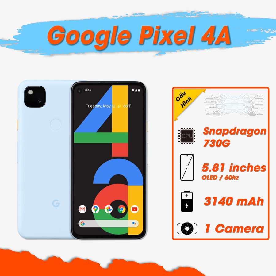Điện thoại Google Pixel 4A Quốc Tế | FTC Shop