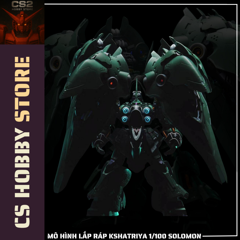 (Hàng Sẵn) Mô Hình Lắp Ráp NZ-666 KSHATRIYA Solomon 1/100