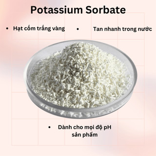 Chất Bảo Quản, Phụ Gia Chống Mốc Cho Thực Phẩm, Bánh Trung Thu Trái Cây, Nước Uống Potassium Sorbate