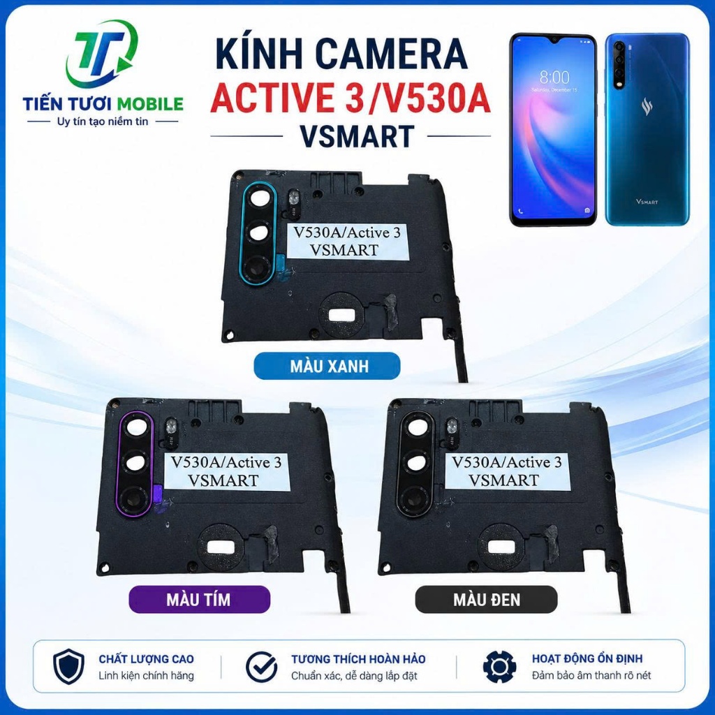Kính camera vsmart active 3/v530a