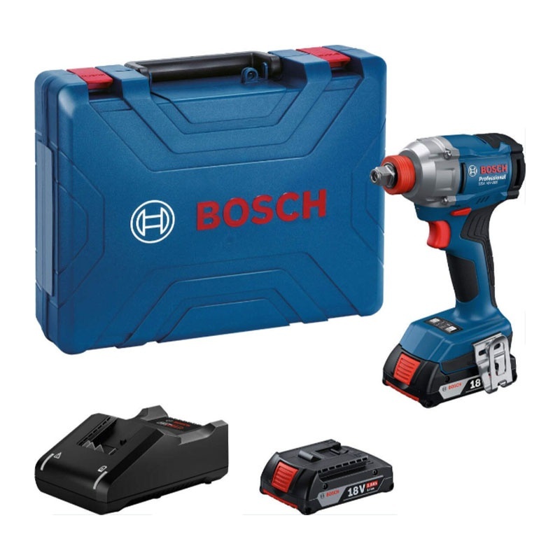 MÁY BẮT VÍT ĐỘNG LỰC DÙNG PIN BOSCH GDX 18V-285 06019N21K2 (2 PIN * 1 SẠC)