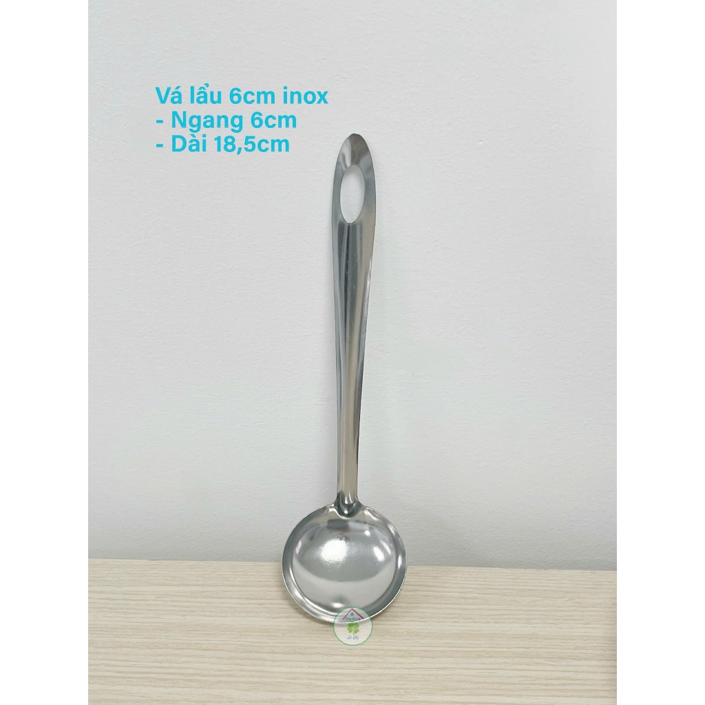 Combo 2 Vá lẩu 6cm inox (ngang 6cm x dài 18,5cm)
