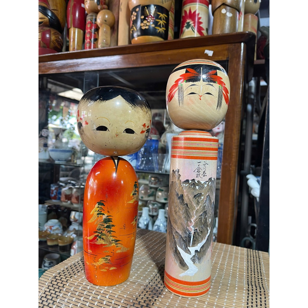 Búp bê Nhật - Búp bê gỗ Kokeshi