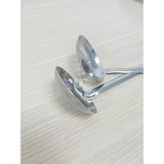 Combo 2 Vá lẩu 7cm / 2 vá lỗ inox cán dài ( ngang 7cm - cán dài 22cm)