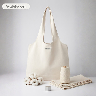 Túi Tote Canvas Big Size Sức Chứa Khủng #Y2010 239 25065 |YaMe|