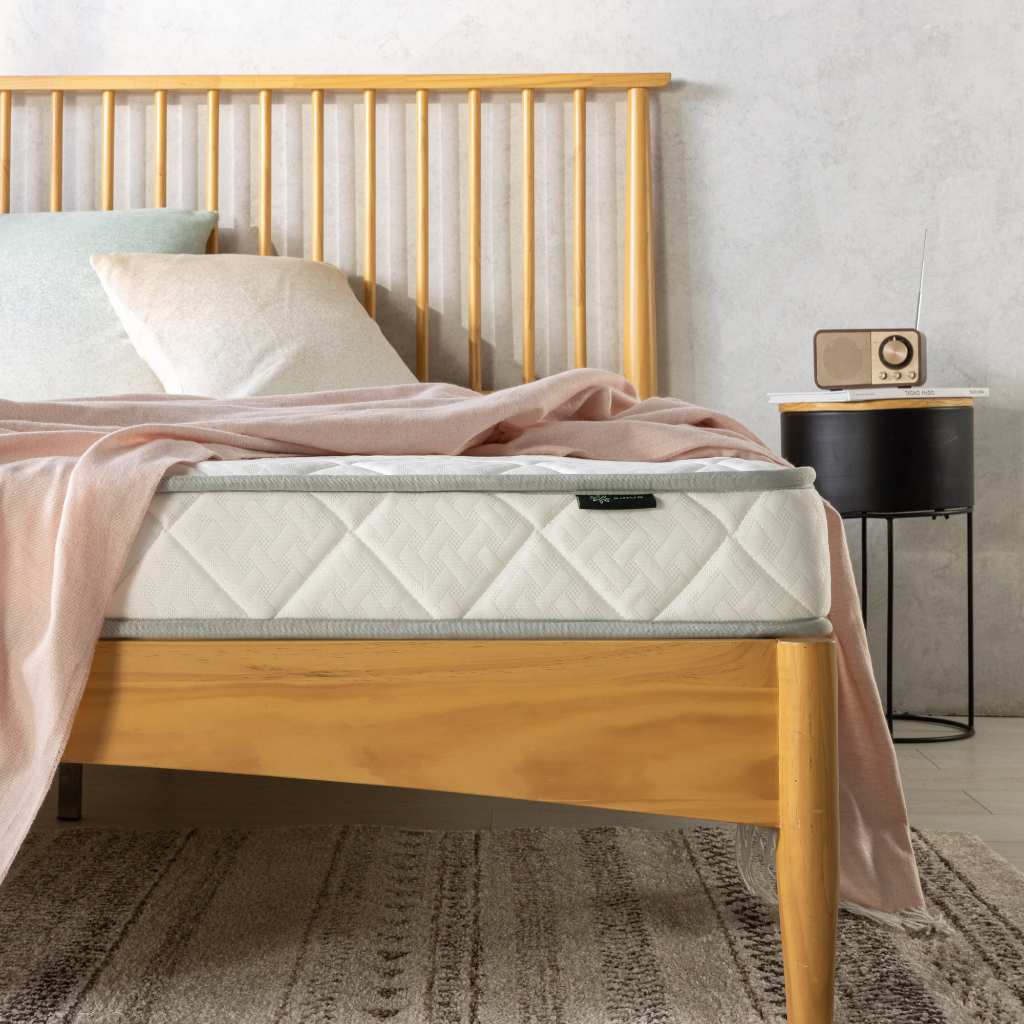 Nệm Foam Viscolatex Zinus 12cm phù hợp cho phòng trọ - 5in Foam Viscolatex Mattress Zinus | BigBuy360 - bigbuy360.vn